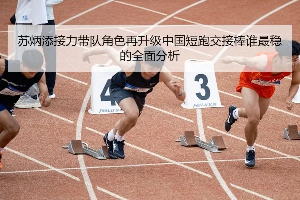 苏炳添接力带队角色再升级中国短跑交接棒谁最稳的全面分析